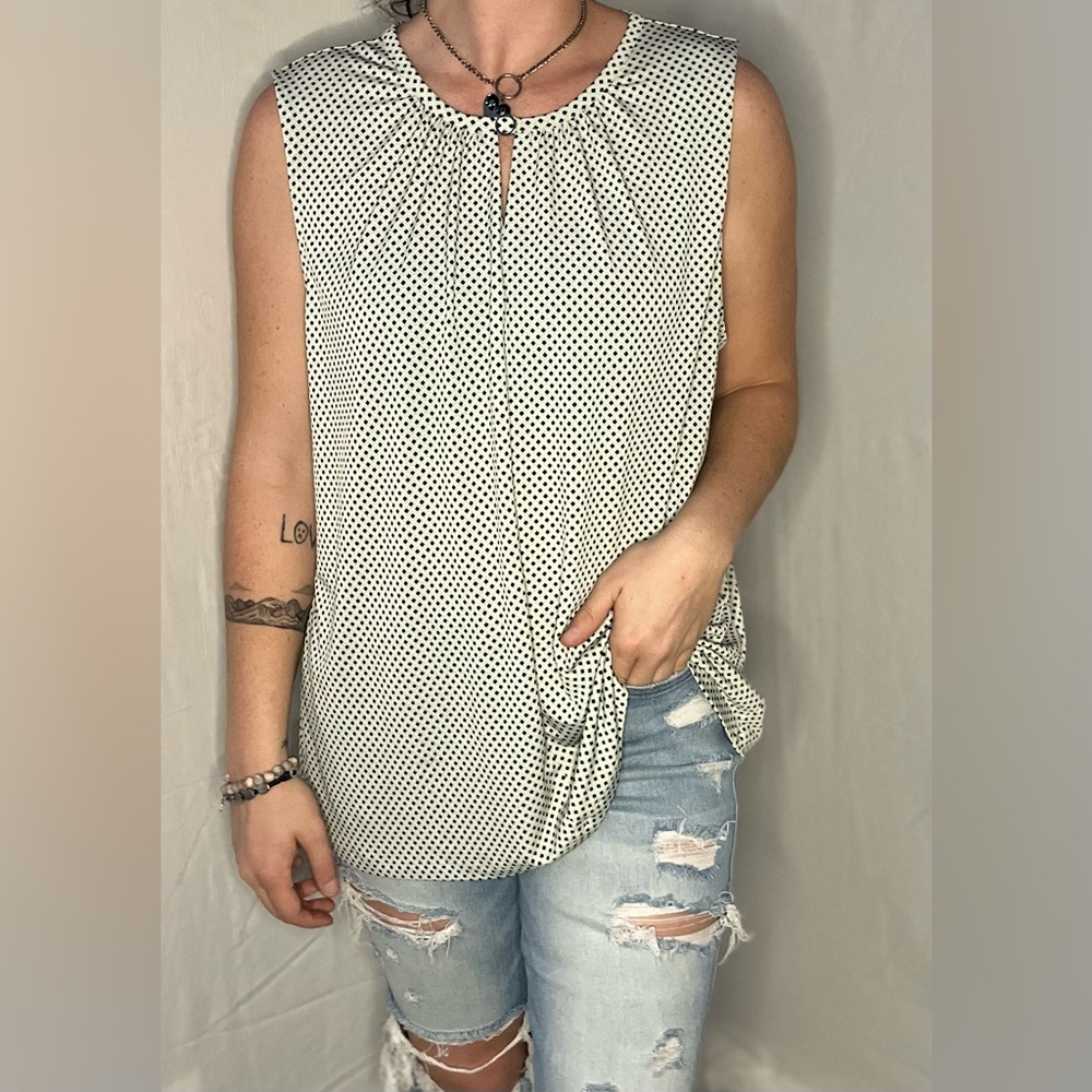 Women’s Polka Dot Tank Top Size XXL